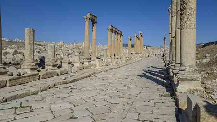 271 - Jordania - Jerash - Cardo Maximus o avenida de las columnas